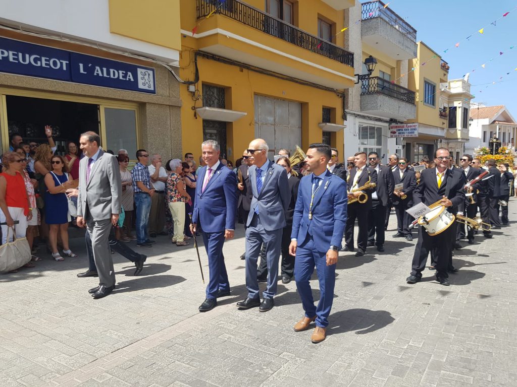 La Aldea Se Vuelca En Los Actos Religiosos En Honor A Su Patr N San