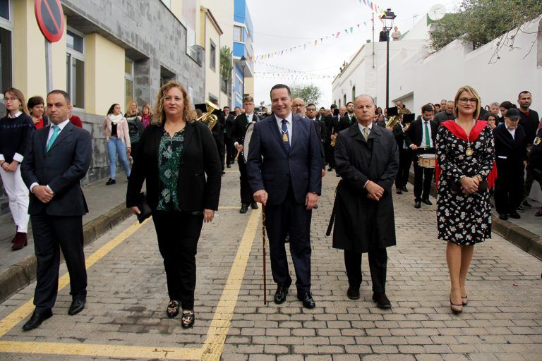 MOYA: La lluvia respetó la festividad de San Judas Tadeo en la Villa de Moya