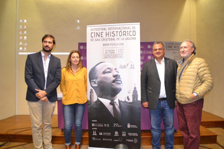 LA LAGUNA: El cine y la historia se apoderan de las calles de La Laguna con motivo del III Festival Internacional de Cine Histórico que tendrá lugar entre el 31 de octubre y el 4 de noviembre