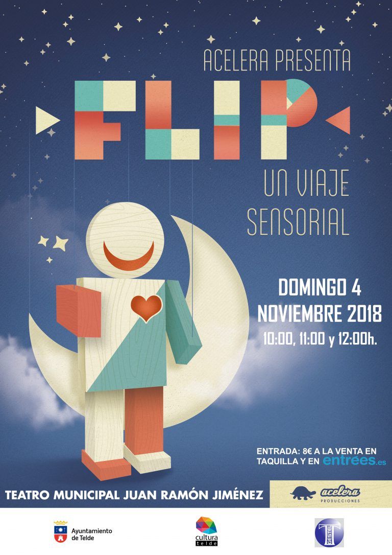 TELDE: «Flip» Descubre las estaciones en Teatro Municipal Juan Ramón Jiménez