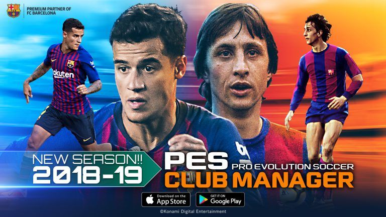 Dirige a tu club con la actualización 2.0 de PES Club Manager