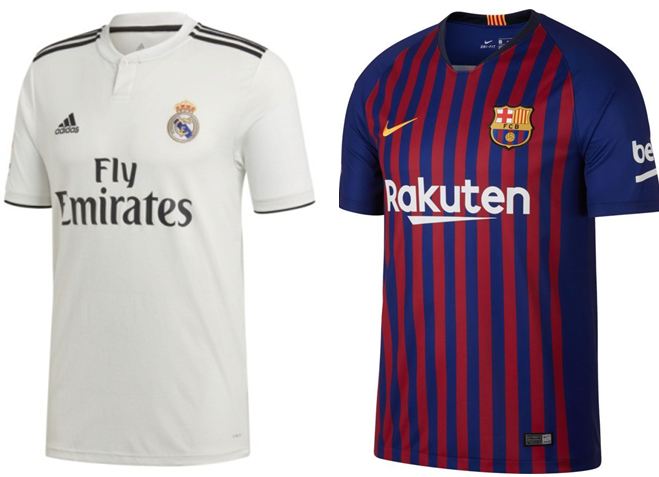 Madrid vs Barça: ¿Quién vende más camisetas?