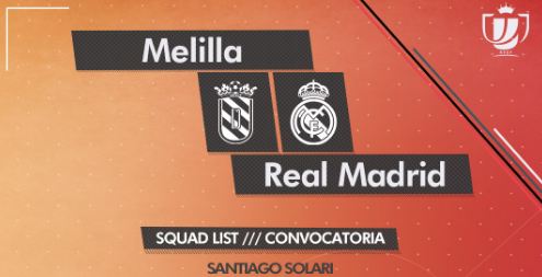 Solari convoca a cuatro canteranos y deja fuera a cuatro titulares para el partido ante el Melilla