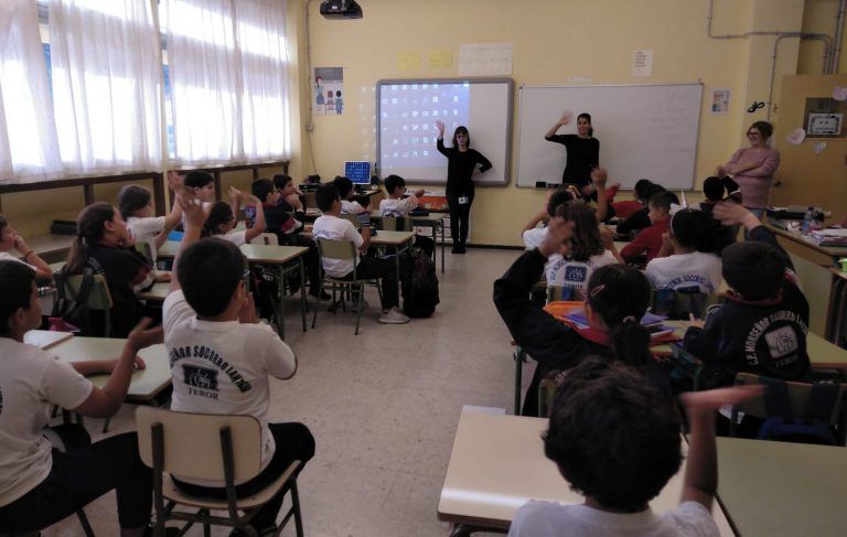 TEROR: La Ruta por la Accesibilidad en Teror partió este lunes con talleres en los colegios