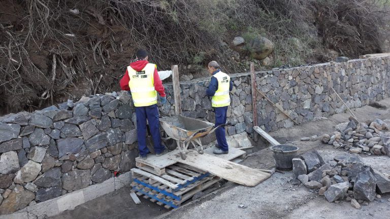 LAS PALMAS DE G.C.: Los 163 trabajadores del Proyecto Cataleya que gestiona el IMEF acometen obras de interés ciudadano en un total de once servicios municipales