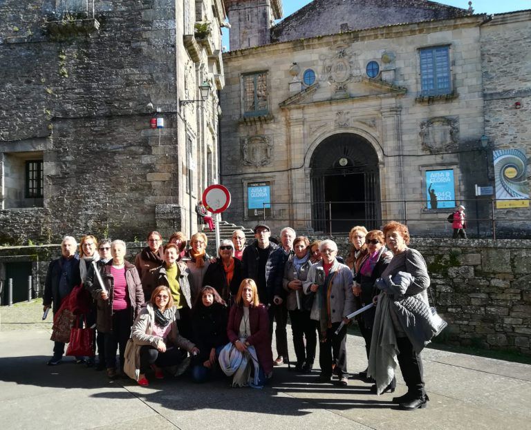 El taller del Concello de O Grove “Estira tu mente!” visita el Museo del Pueblo Gallego