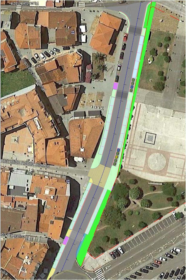 El Concello de O Grove pone en marcha la mejora del vial de Costa que permitirá el doble sentido en la zona de O Corgo