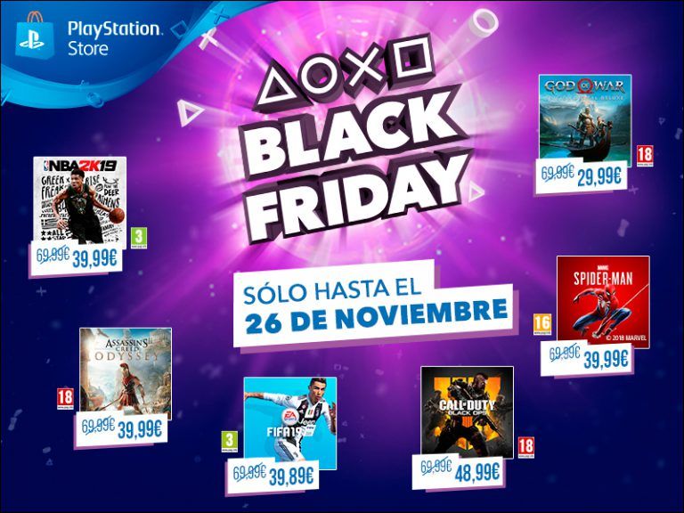 Playstation comienza con sus ofertas de Black Friday