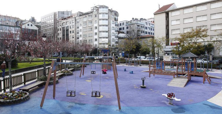 La transformación de la plaza de Barcelos suscita interés en Vitoria Gasteiz