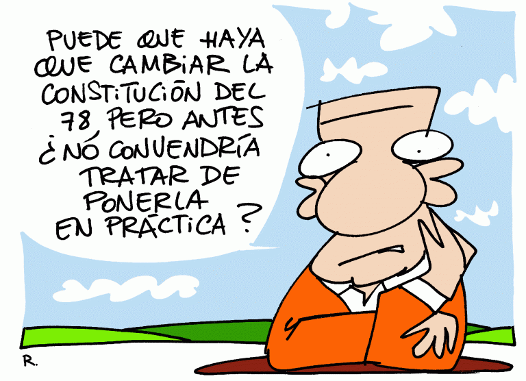 40 años de la Constitución en 10 viñetas: las mejores de Forges, Nieto, Gallego & Rey…