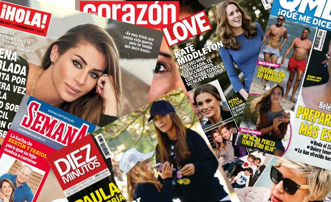 Kiosco Rosa: Terelu, Elena Tablada, Paula Echevarría y otras protagonistas de las portadas del corazón