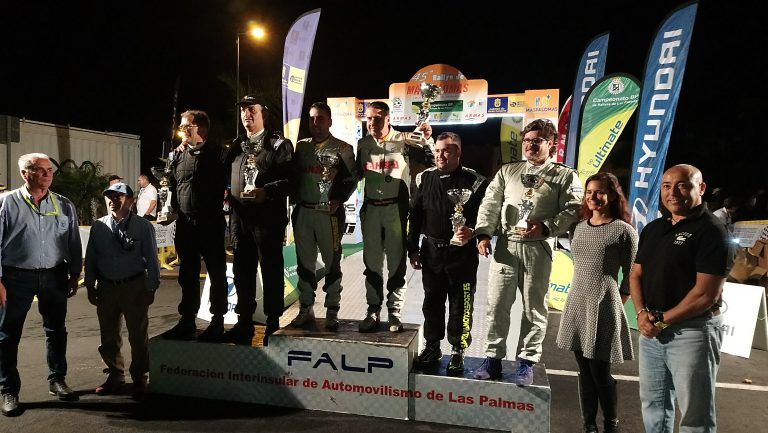 MOTOR:  Enrique Cruz-Yeray Mujica, brillantes triunfadores del 45 º Rally Maspalomas