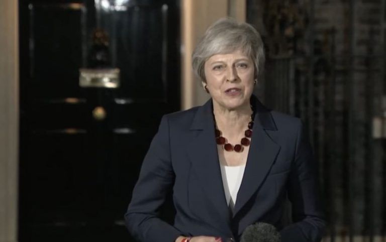 Theresa May se enfrenta a una moción de confianza dentro del partido conservador