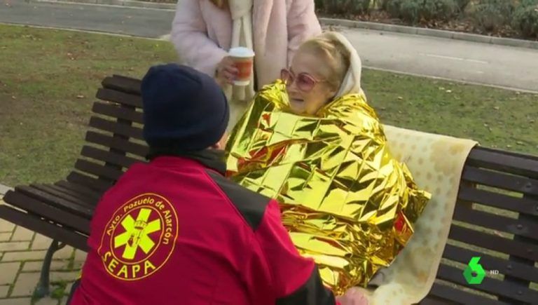 La anciana deshauciada por su nieto ingresa por hipotermia tras abandonar su casa