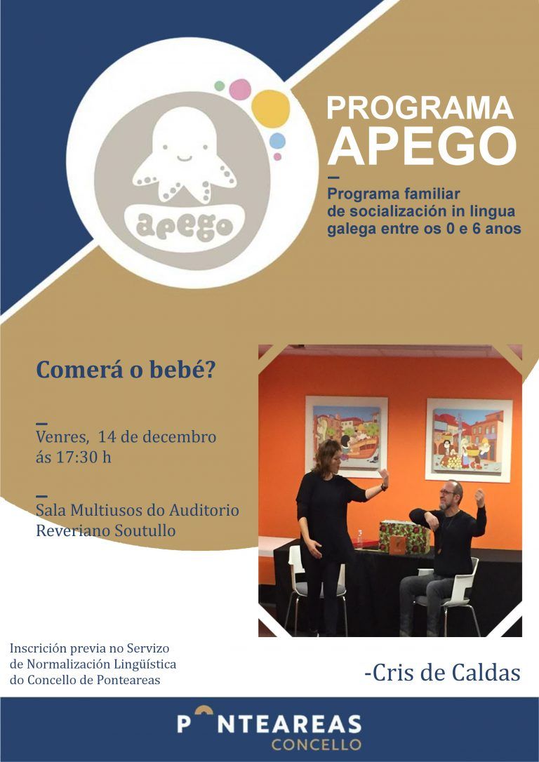 Comerá el bebé?, espectáculo infantil, este viernes, dentro del programa Apego