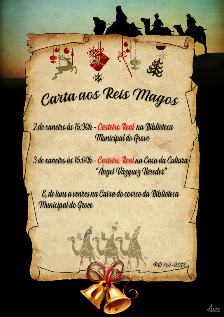 El Concello de O Grove pone en marcha una nueva Campaña para Navidad: “Cartas a los Reyes Magos”