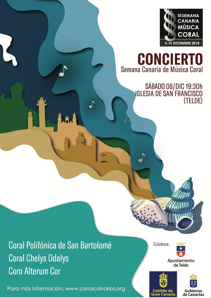 TELDE: La iglesia conventual de San Francisco acoge este sábado uno de los conciertos de la Semana Canaria de Música Coral