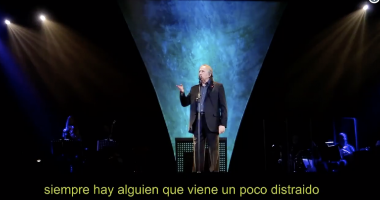 Évole, Rivera y Rufián apoyan a Serrat en su respuesta a un espectador que le pidió cantar en catalán