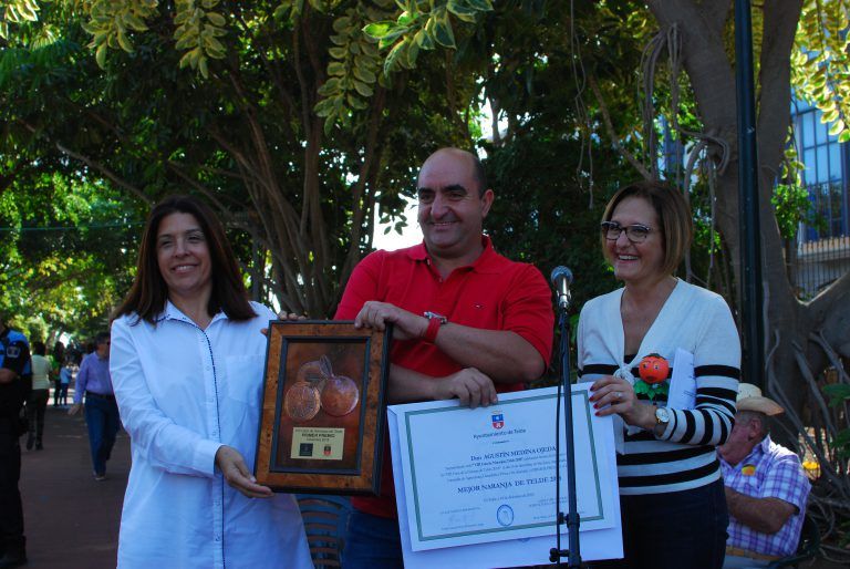 TELDE: Agustín Medina, de la finca Ejido, ganador del premio a la Mejor Naranja de Telde de este año