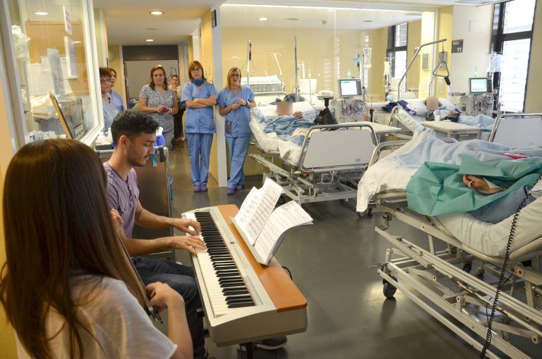 GRAN CANARIA: El Hospital Dr. Negrín acoge un concierto con motivo de las fiestas navideñas