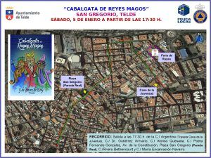 Recorrido Cabalgata