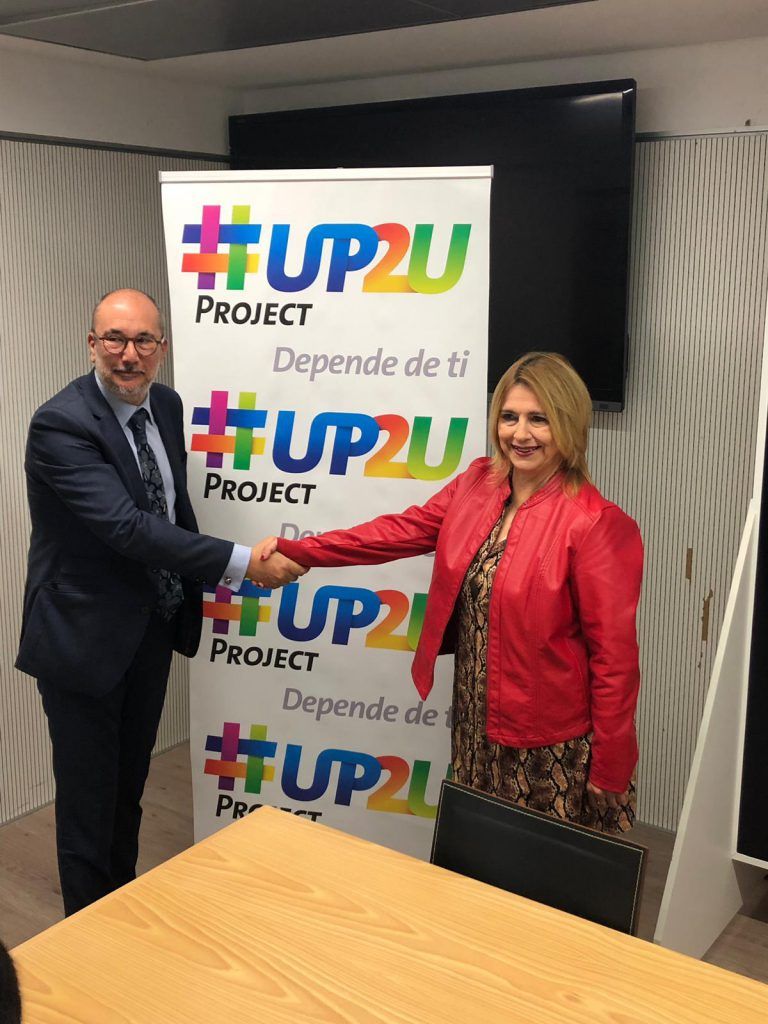 GRAN CANARIA: La asociación #UP2U renueva su acuerdo de colaboración con el C.B. Gran Canaria