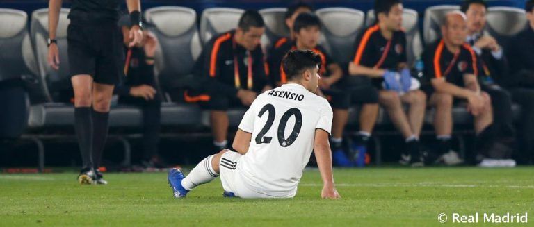 Asensio se lesiona y estará un mes de baja