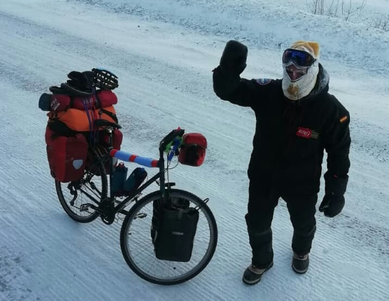 El español que quiso recorrer Siberia en bicicleta, rescatado a -50º