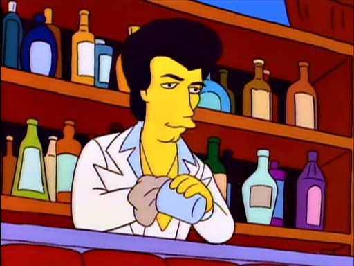 Jhon Travolta Simpsons