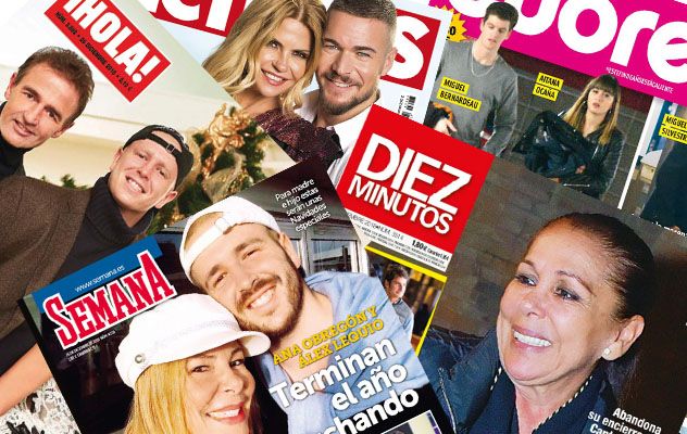 Kiosko rosa: así vienen las portadas de la prensa del corazón