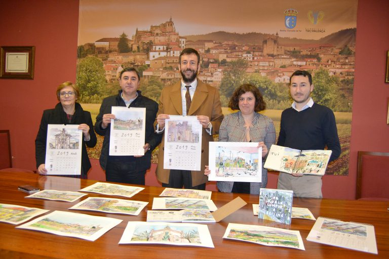 La Eurocidade Tui-Valença presenta el primer almanaque de su historia