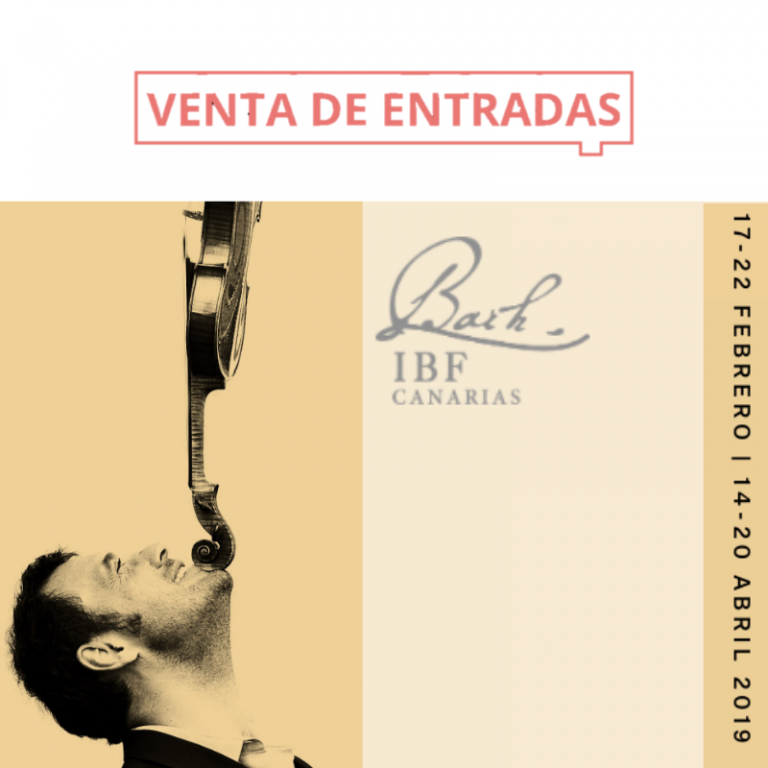 GRAN CANARIA: A la venta las entradas para el International Bach Festival Canarias