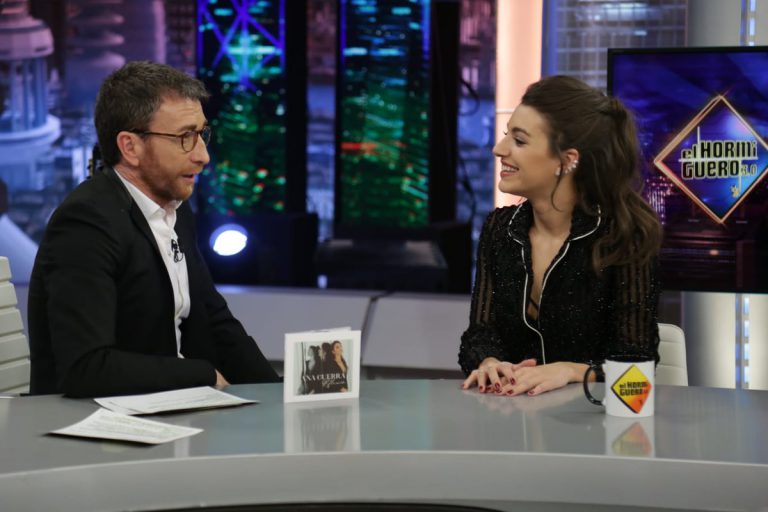 El «pijama» de Ana Guerra en su visita a ‘El Hormiguero’