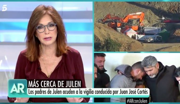 Ana Rosa cuestiona el exceso de protagonismo de Juan José Cortés en la búsqueda de Julen e incendia las redes