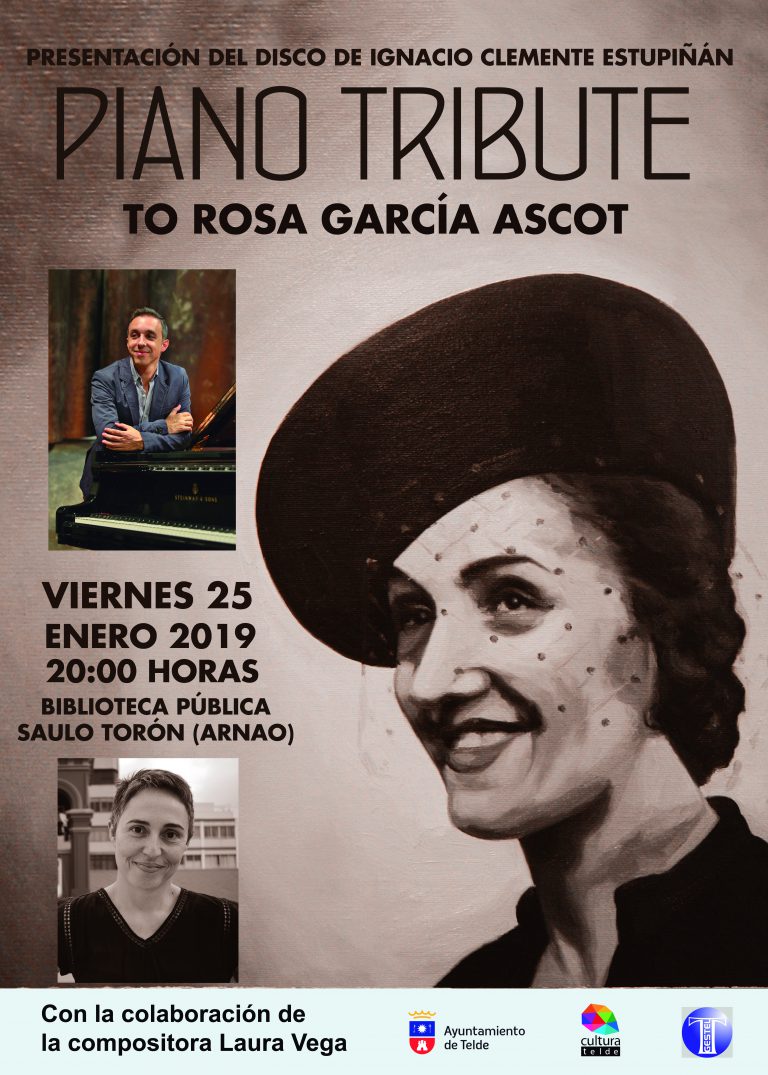 TELDE: El pianista Ignacio Clemente rinde homenaje a Rosa García Ascot