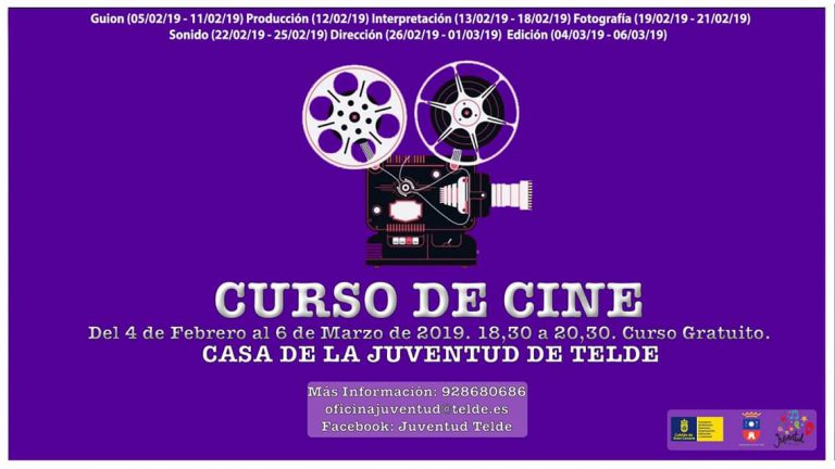 TELDE: La Casa de la Juventud ofrece un año más el curso ‘Un empleo de cine’