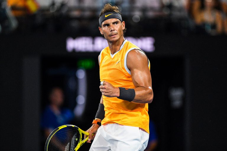 Así ha celebrado Nadal su pase a la final del Open de Australia