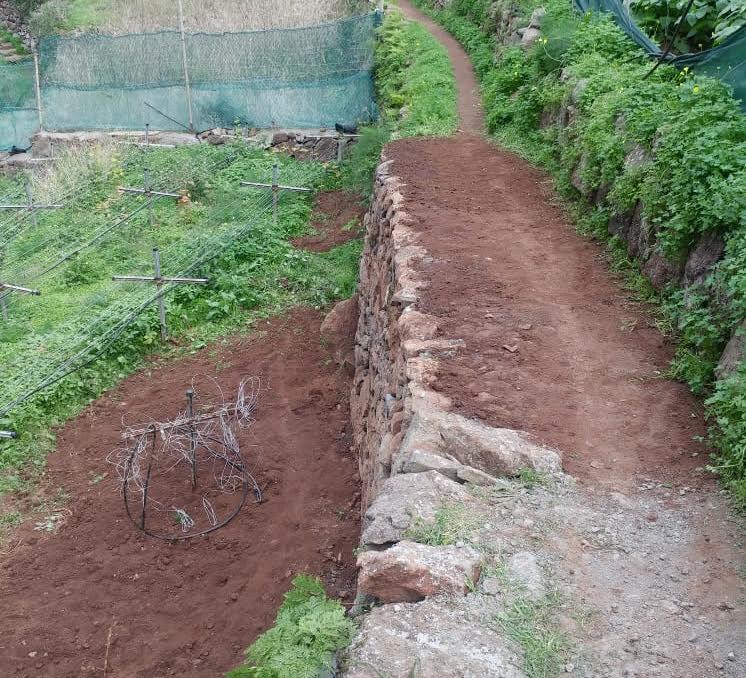 TENERIFE: El Cabildo mejora la seguridad en el sendero de La Cueva del Lino, en el Parque Rural de Anaga