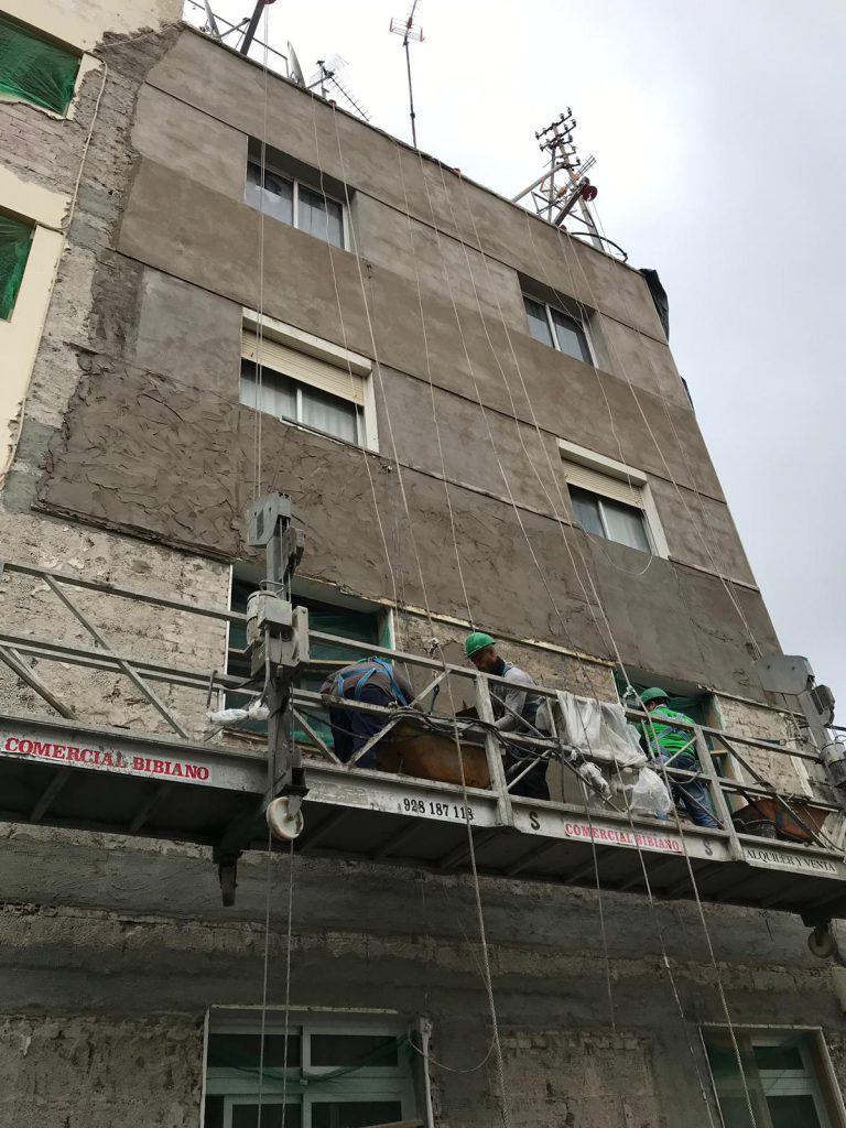 TEROR: Iniciadas las obras de reparación de los edificios de Barrio de Quevedo