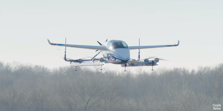 Así vuela el primer prototipo del coche volador de Boeing