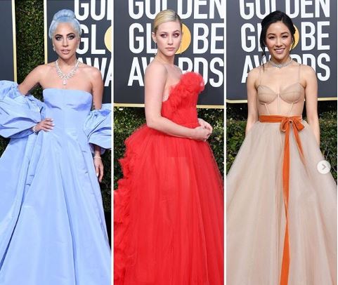 Los mejores vestidos de la alfombra roja de los Globos de Oro