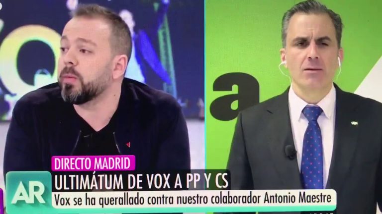 Tensión en el plató de Ana Rosa durante una entrevista con Vox