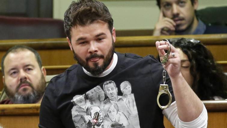 El motivo por el que la Policía ha impedido a Rufián acercarse al Supremo