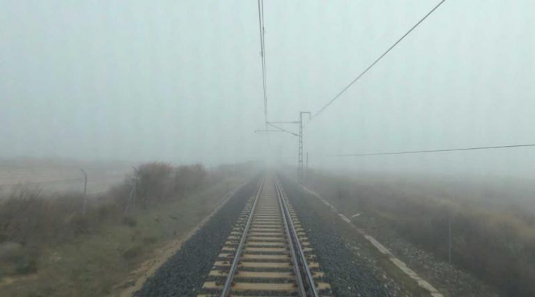 Aragón TV proyecta durante cuatro horas la imagen fija de un tren en ‘prime time’