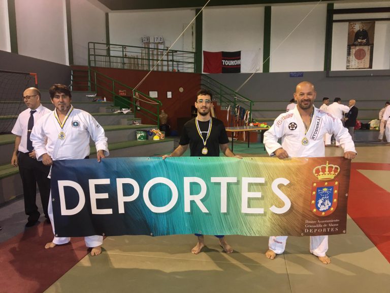 GRANADILLA DE A.: Tres granadilleros se alzan con un oro y dos platas en el Campeonato de Canarias de Jiu Jitsu