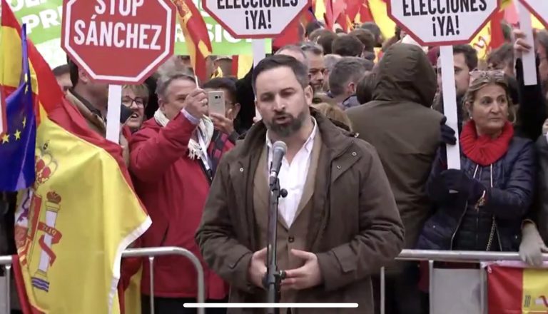 Abascal pide detener a Torra como continuador del «golpe» independentista en Cataluña