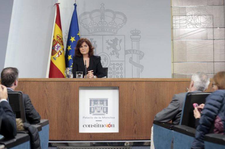 Calvo aclara que el PSOE, «como partido», no cuenta con Bildu como «socio de gobierno»