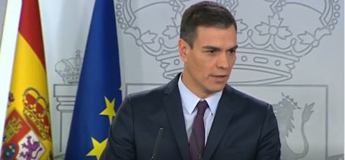 Pedro Sánchez convoca elecciones para el 28 de abril