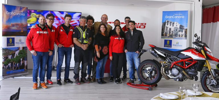 MOTOR: Ducati invita a Gran Canaria a 90 periodistas internacionales para probar la nueva Hypermotard 950 SP