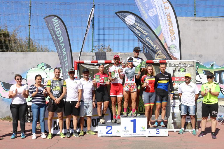 MOGÁN: Martin Haugo y Hildegunn Gjertrud Hovdenak, ganadores del Open Mountain Bike Arguineguín 2019